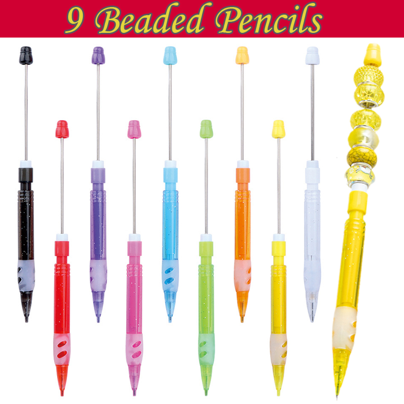 Mechanical Pencil Lead - 9 sztuk DIY ołówek z koralikami
