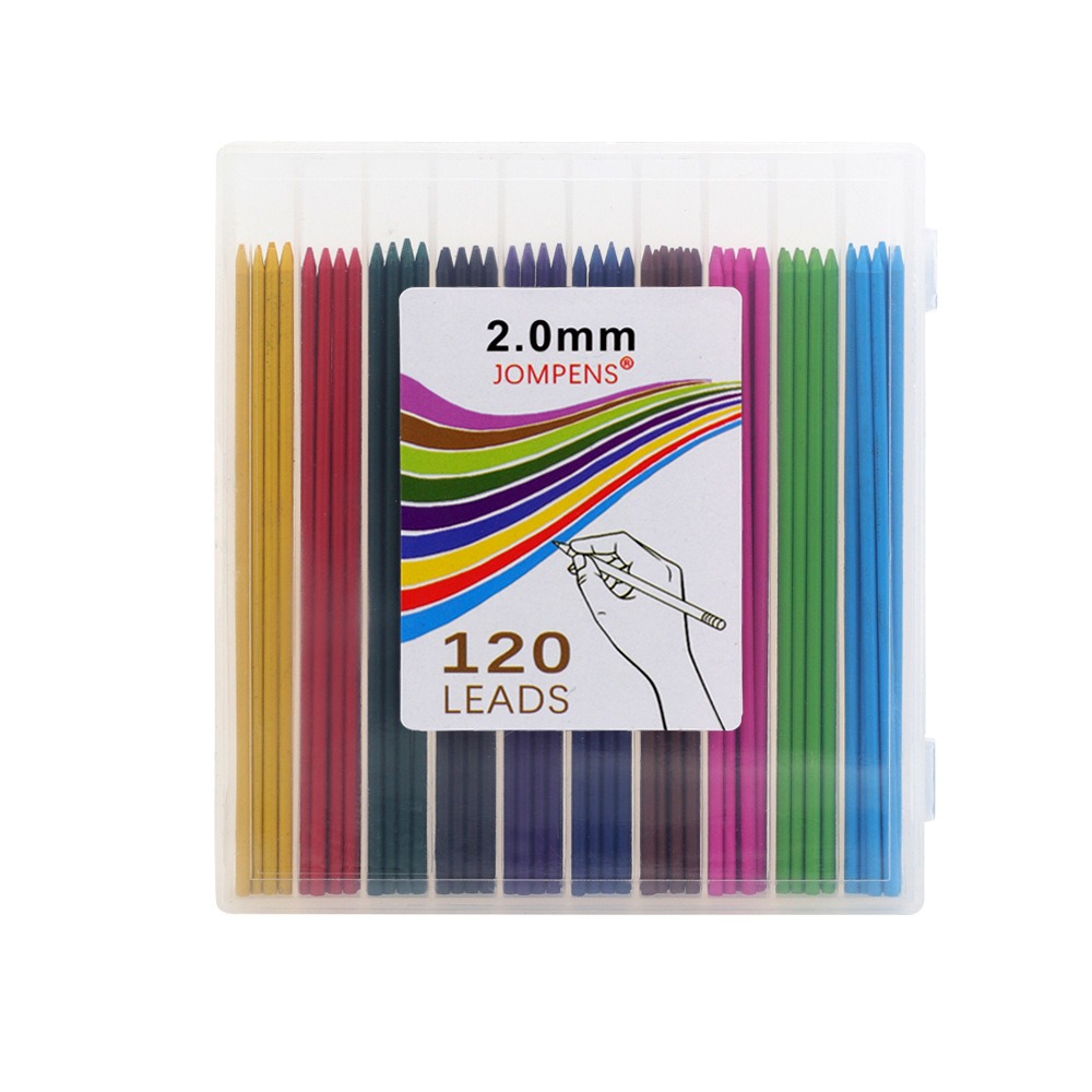 Mechanical Pencil Lead - 120 szt. wkładów do ołówków 2.0mm,