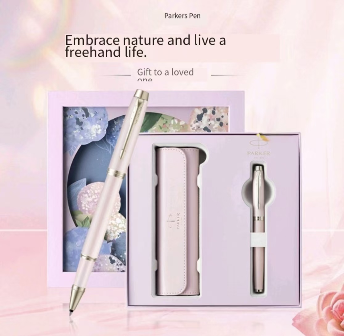 Ideal Stationery & Office Supply - Luksusowy zestaw artykułów piśmiennych Parker Floral