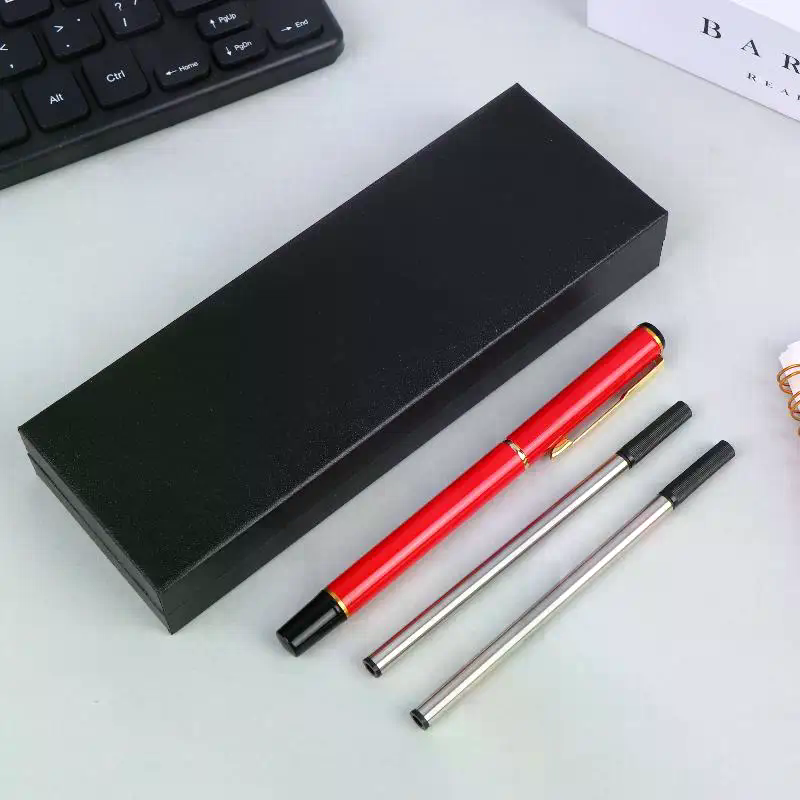 Office Stationery Supply Business - Zestaw luksusowych metalowych długopisów w pudełku