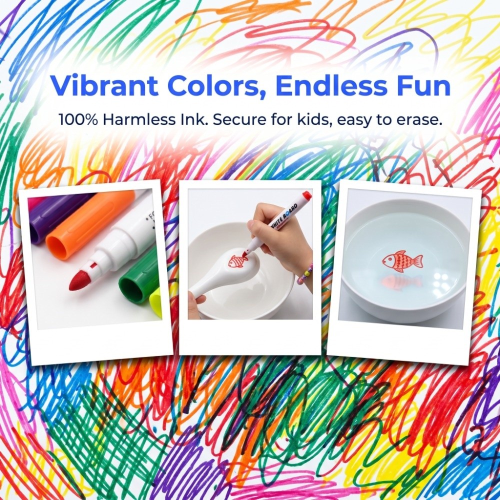 12 SZT. Pływające Markery do P – Whiteboard Marker Set recenzja i cena