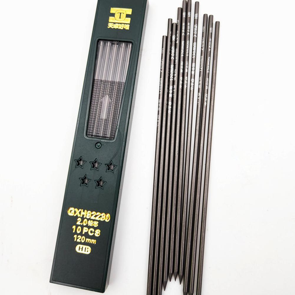 Hot 10 sztuk/pudło 2mm 2B HB c – Mechanical Pencil Lead recenzja i cena