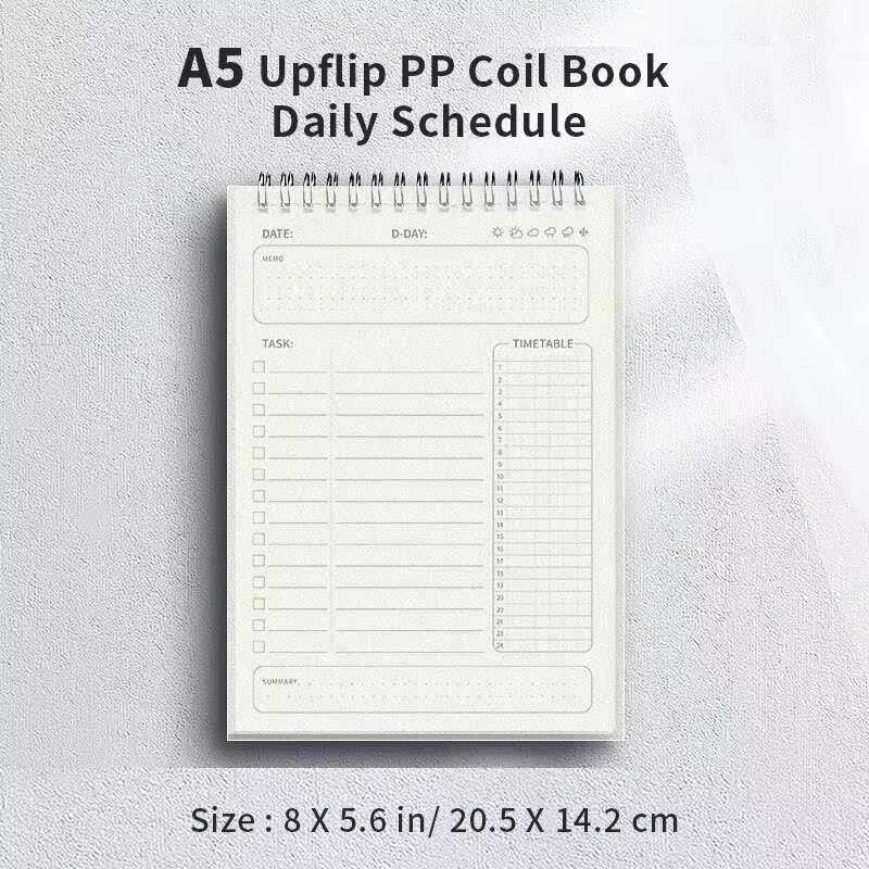 1 szt. Planer Agenda Spiralny  – Office Stationery Supply List recenzja i cena