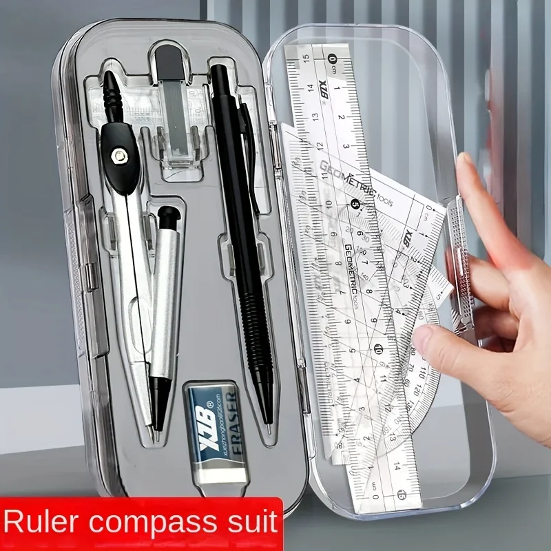 Zestaw geometryczny 8 w 1 z cy – Compass Geometry Set recenzja i cena