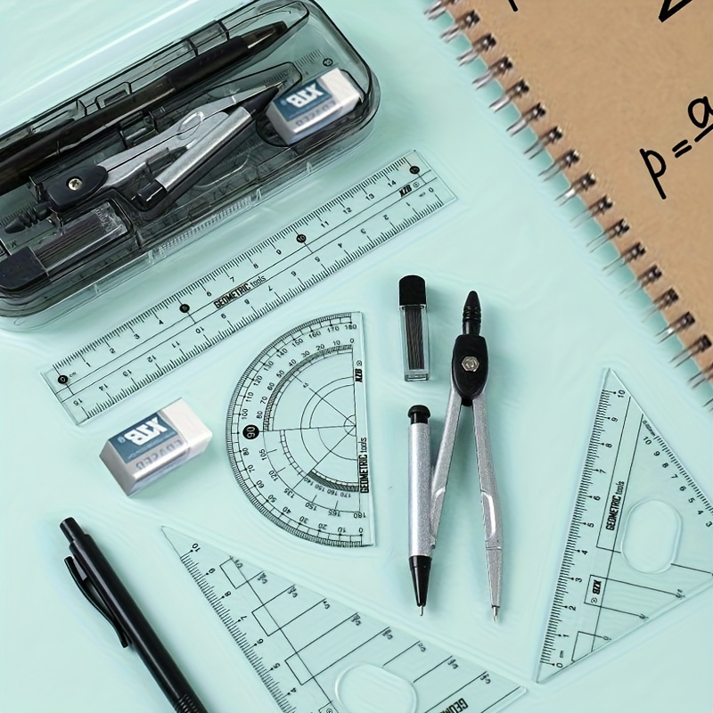 Zestaw geometryczny 8 w 1 z cy – Compass Geometry Set recenzja i cena