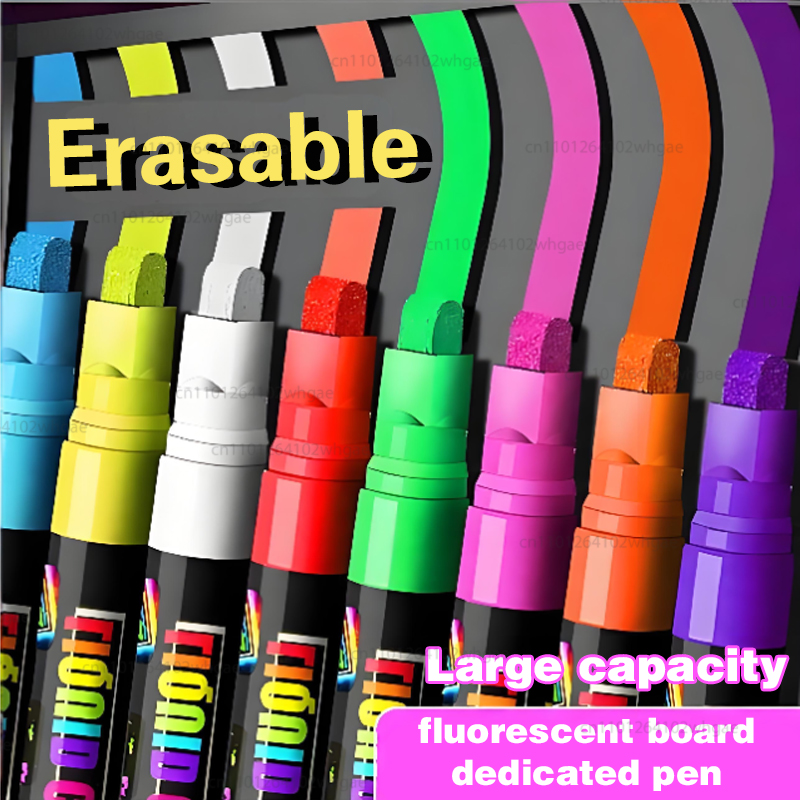 8 Kolorów 8mm Pisak Fluorescen – Whiteboard Marker Set recenzja i cena