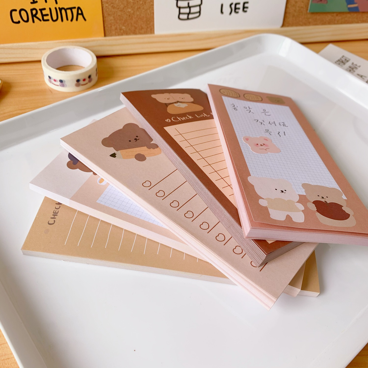 Kawaii śliczne koreańskie cias – Office Stationery Supply List recenzja i cena
